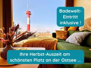 Meerglück am Beltblick Fehmarn - Moderne Ferienwohnung direkt an der Ostsee mit Sauna - 0