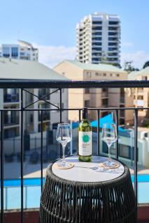 Stylish Retreat Central Pool 65 inch TV - 7