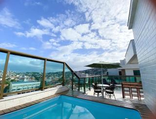 Cobertura Pé na Areia- Piscina, Churrasqueira, Vista Mar e a 50m da Praia dos Anjos - Arraial do Cabo - 9