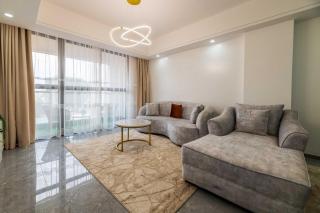 newly furnished two bedroom apartment with swimming pool, fully equipped gym, private parking space,children playground and unbeatable scenic city views - 1