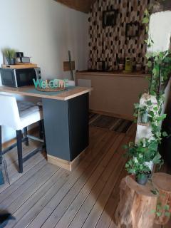 Cabane cozzi dépendance à la ferme avec jacuzzi - 0