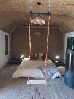 Cabane cozzi dépendance à la ferme avec jacuzzi - 2