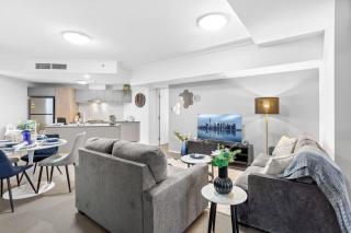 Modern 2BR in Brisbane CBD Free Parking and Pool - Brisbane - 8