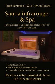 Suite Tentation Spa privatif & ambiance romantique - 6