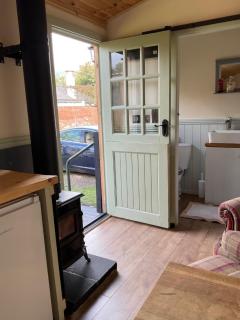 Shepherds Hut at The Old School House - 2