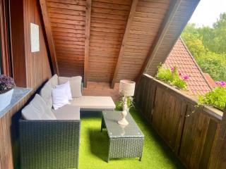 Moderne Ferienwohnung mit Balkon & WLAN - zentral - 2