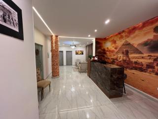 Pyramids moon View Giza Cairo - Kairo - 3