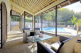 Bastide piscine, pétanque, salle de jeux et spa - 7