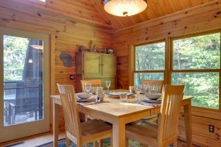 Lakefront Hazelhurst Cabin Dock and Pool Table - 4