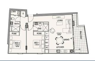 Braddon-CBD-2 Bedroom Apt - 6