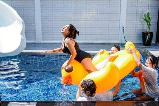 Mellow Family Pool Villa water Slide BBQ Karaoke 12 ppl - 9