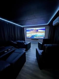 The Maze House Pool Theatre Room - 0