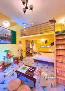 NEAR Ben Thanh Market - 2Beds Vintage Duplex - 7
