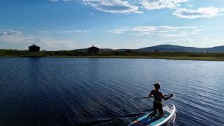 Hyggelig fiskebu ved Langrumpa fiskevann - 9