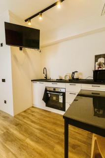 Уютная студия с видом на город - 4