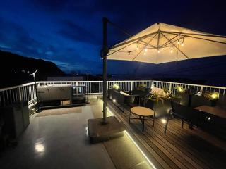 2025年9月NEW OPEN 体験型ホテル 一宵千里 l 屋上テラス l オーシャンビュー - 2