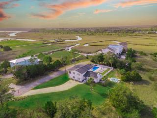 Moonlit Marsh by Tybee Cottages - 6