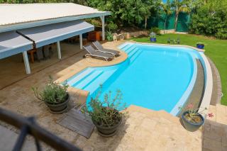 Villa pied dans l'eau Plage de Petit Havre avec piscine - 7
