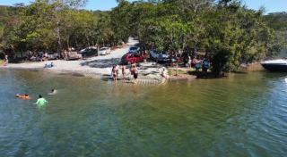 Rancho Ninho do sabiá com vista ampla do Lago Corumbá IV - 2