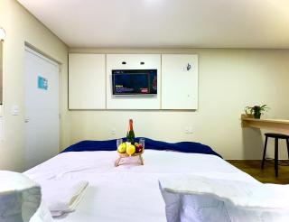 Studio com piscina e fácil acesso à praia 350 m - 2
