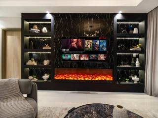 5 Star High Rise Luxury Apartment, Infinity Pool With Stunning Burj View - Brand New Apartment - 5