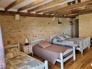 Charmante chambre d'hôtes rénovée avec parking à La Berthenoux - FR-1-591-692 - 7