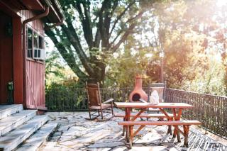 Romantic Suite Rental with Terrace and Chimenea near Gatlinburg, Tennessee - 0