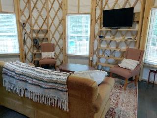 Riverside Mongolian Yurt Glamping Retreat for Six in Virginia - 4