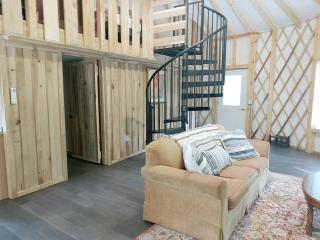 Riverside Mongolian Yurt Glamping Retreat for Six in Virginia - 1