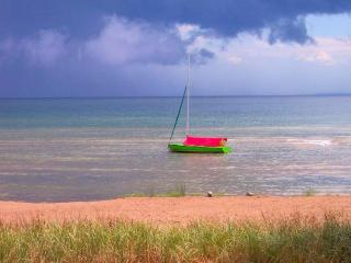 Fantastic Lakeside Log Cabin Rental for Six in Cedar River, Michigan - 6