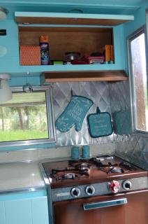 Vintage Camper Rental Perfect for Glamping in Montana - 2