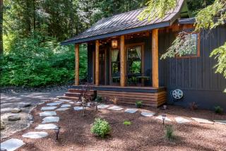 Unique Cabin Rental Nestled in Four Acres of Forest in Rhododendron, Oregon - 0