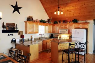 Beautiful Luxury Cabin Rental with Amazing Views next to the Tuckasegee River, NC - 5