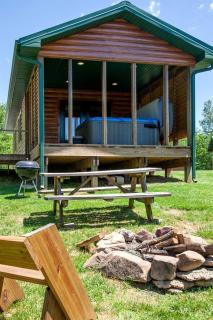 Fabulous Cabin with Hot-tub in Herod, Illinois - 1