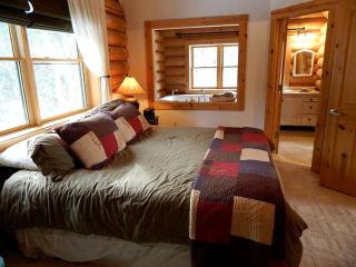 Spacious Log Cabin Rental with Fireplace for a Vacation to Stowe, Vermont - 3