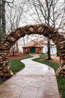 Amazing Hobbit House with Fire Pit and Barbecue in Rising Fawn, Georgia - 3