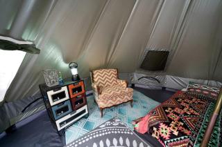 Off-Grid Creekside Tent Ideal for a Glamping Experience in Cosby, Tennessee - 5