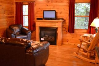 Romantic Forest Cabin Getaway near Cantwell Cliffs in Logan, Ohio - 3