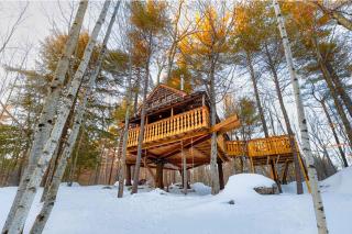 Tree House Rental Ideal for a Unique Getaway near Lake Sunapee in New Hampshire - Mount Sunapee - 6