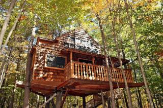Tree House Rental Ideal for a Unique Getaway near Lake Sunapee in New Hampshire - 3