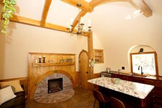 Charming Luxury Hobbit House with Private Hot Tub in Tranquil Woodlands on Littlefield Pond in Springvale, Maine - 1