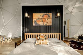Luxury Glamping Domes & Chalet with Hot Tubs and Mountain Views in Augusta, WV - 8
