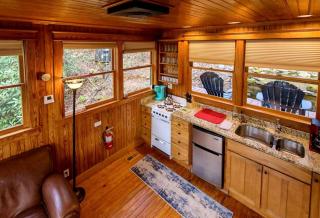 Romantic Riverfront Cabin with Pool Access in Blue Ridge, Georgia - 8