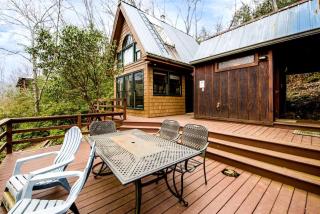 Romantic Riverfront Cabin with Pool Access in Blue Ridge, Georgia - 2