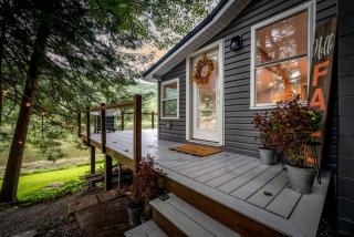 Scenic Retreat: Riverfront Cabin with Large Deck and Fire Pit in Emlenton, Pennsylvania - 2