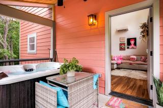 Unique Barbie-Themed Pink Cabin in Black Mountain, North Carolina - 1