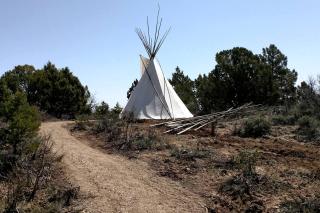 Secluded Pet Friendly Tipi with Barbecue in Monticello, Utah - 0