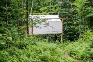 Treehouse-Style Tent Rental in the White Mountain National Forest of New Hampshire - 3