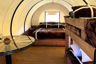 Six-Person Conestoga Wagons for Glamping Getaway near Yosemite National Park, California - 5