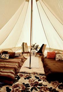 Cozy Bell Tent Surrounded by Nature in Montana - 6